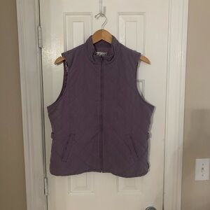 Orvis Quilted Women’s Vest; Size Large